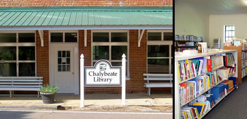 Chalybeate Library banner