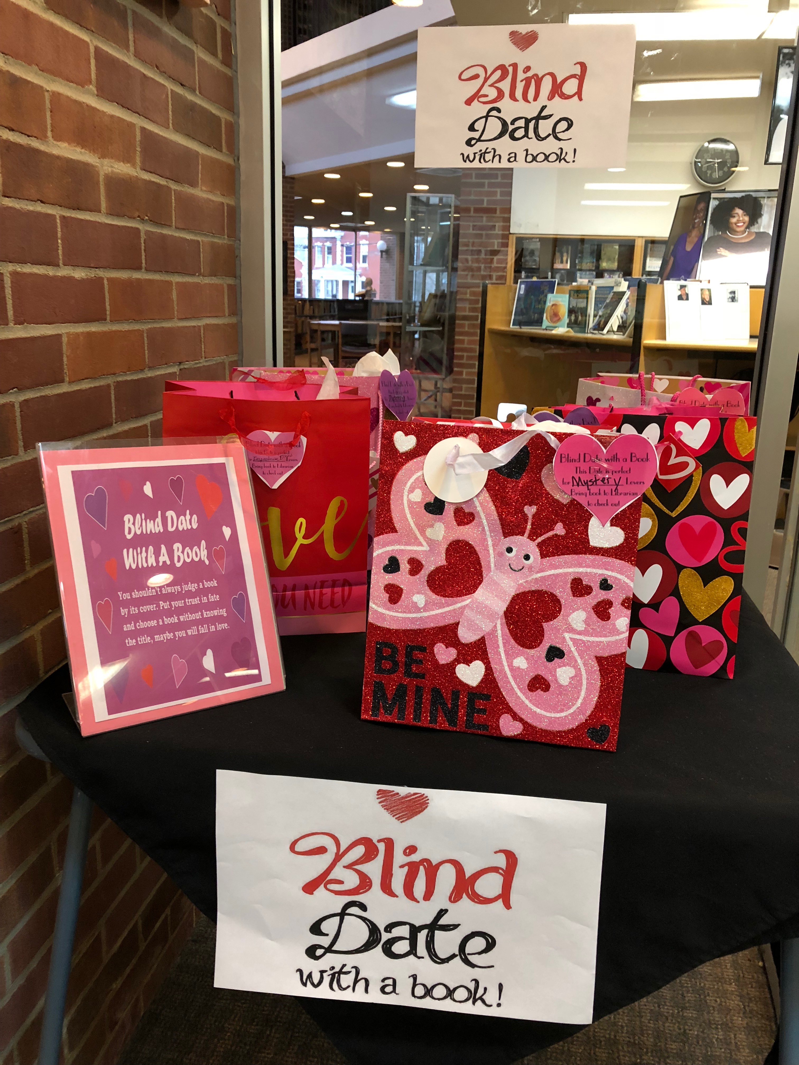 Valentine's Blind Date with A Book Corinth Library