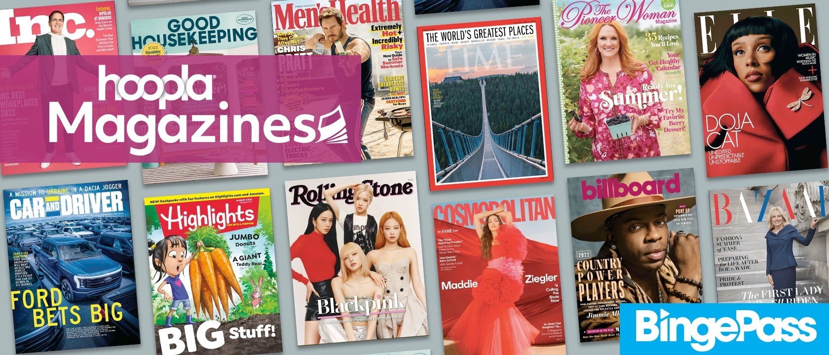 Current Magazines Now Available on hoopla! — hoopla Library Admin Site