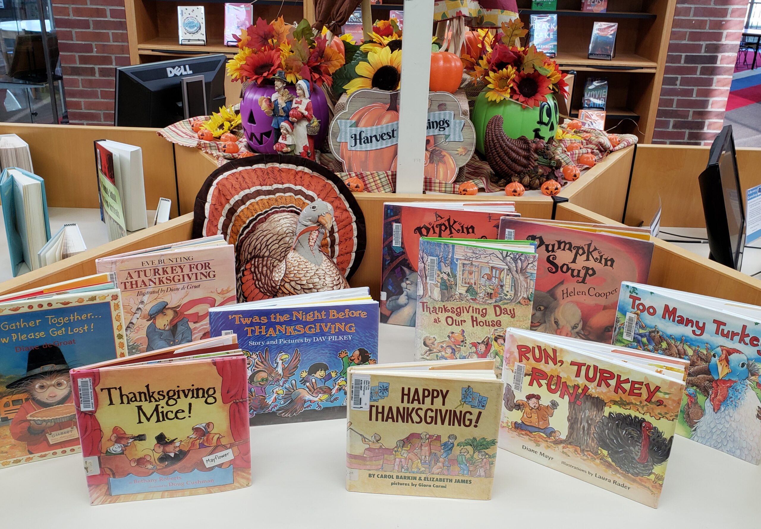 corinth ch thanksgiving display Northeast Regional Library