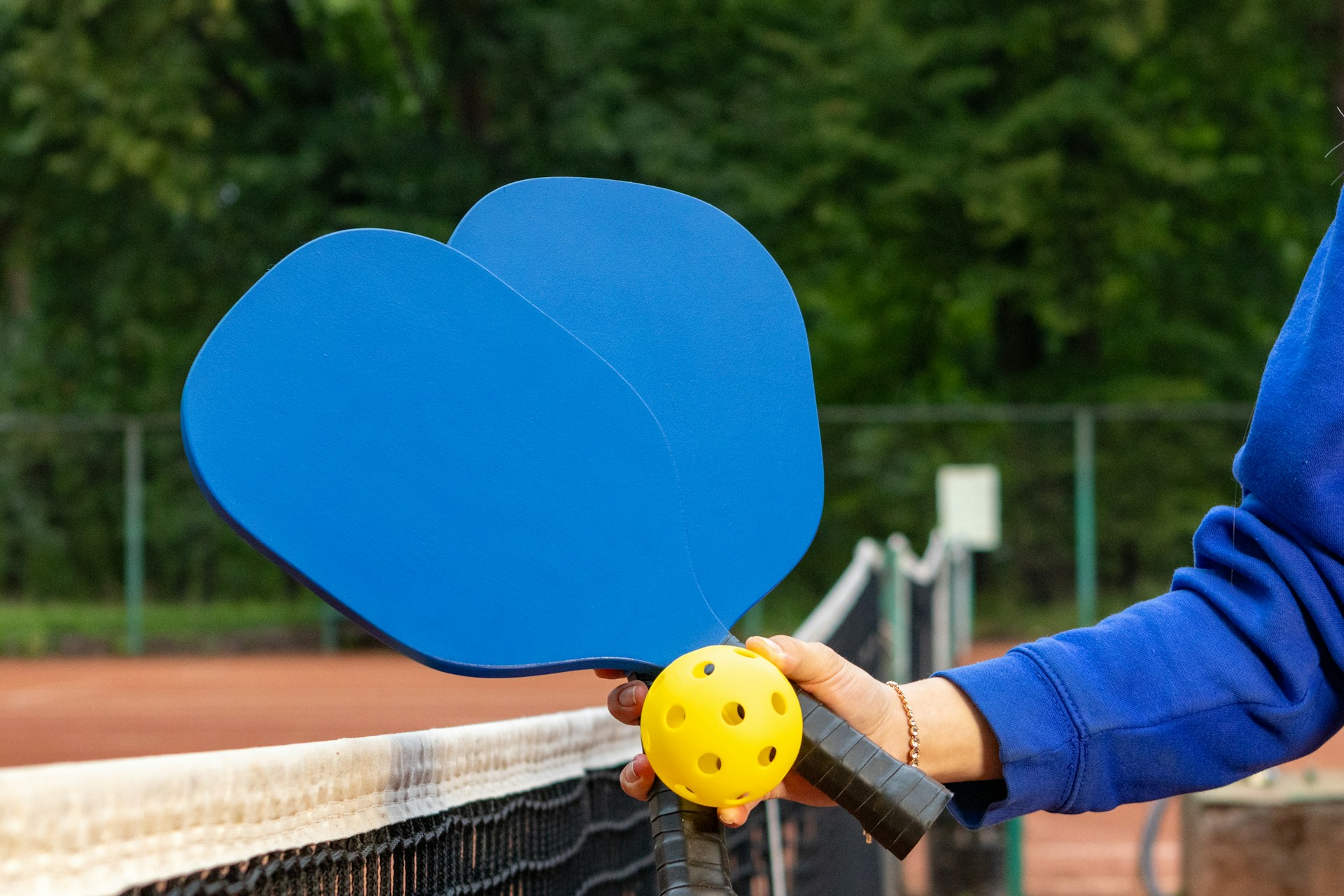 Pickleball and paddle